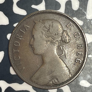 1876-H Newfoundland Large Cent Lot#T6393