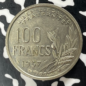 1957 France 100 Francs Lot#T4183 High Grade! Beautiful!