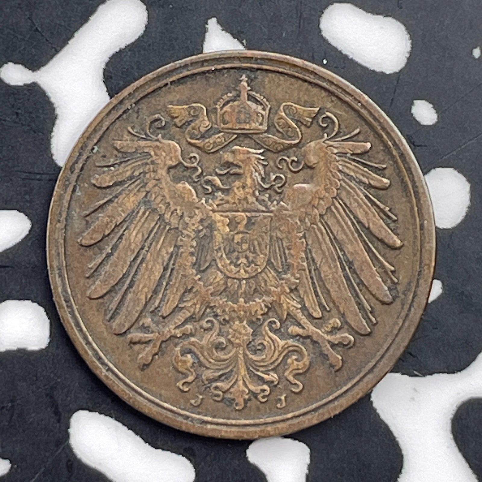 1904-J Germany 1 Pfennig Lot#C4373 Better Date