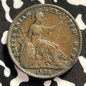 1825 Great Britain Farthing Lot#T9559