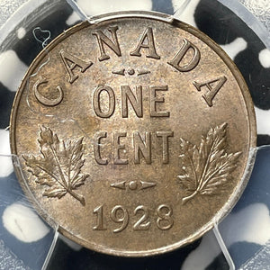 1928 Canada Small Cent PCGS MS64BN Lot#G7368 Choice UNC!