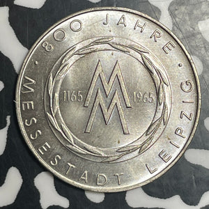 1965 West Germany Leipzig 800th Ann. Token Lot#T2773 High Grade! Beautiful!
