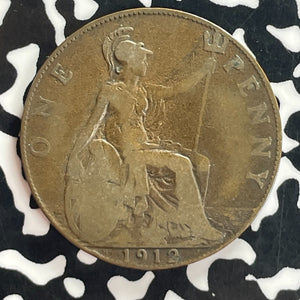 1912-H Great Britain 1 Penny Lot#T7552