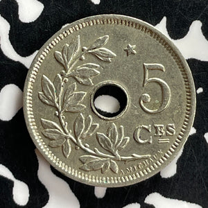 1932 Belgium 5 Centimes Lot#T7212 KM#93