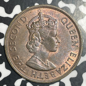 1964 Eastern Caribbean Territories 2 Cents Lot#T2722 High Grade! Beautiful!