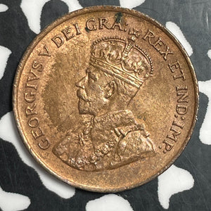 1920 Canada Small Cent Lot#T2598 Beautiful Detail, Retoned