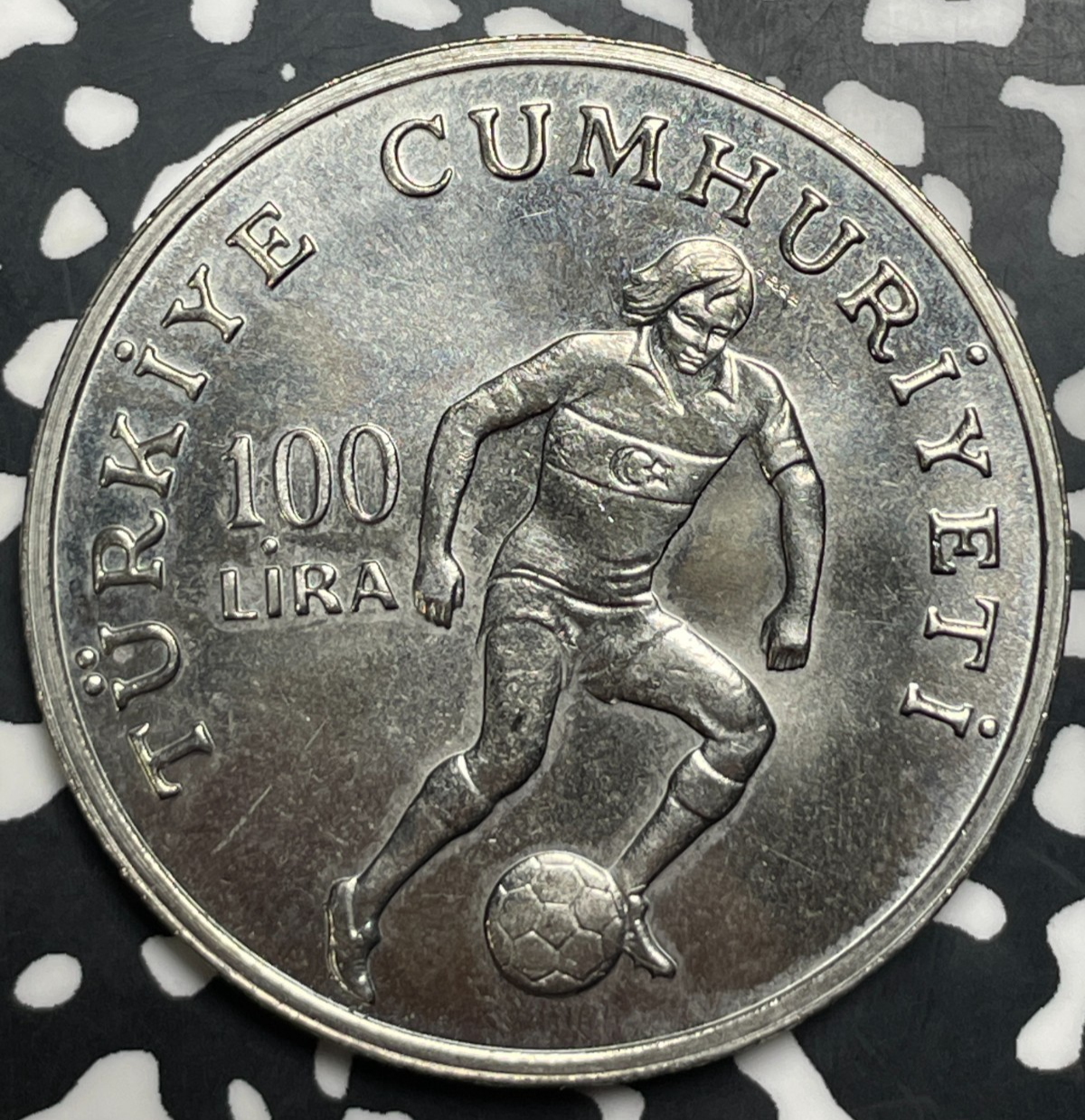 1982 Turkey 100 Lira Lot#T9042 High Grade! Beautiful!