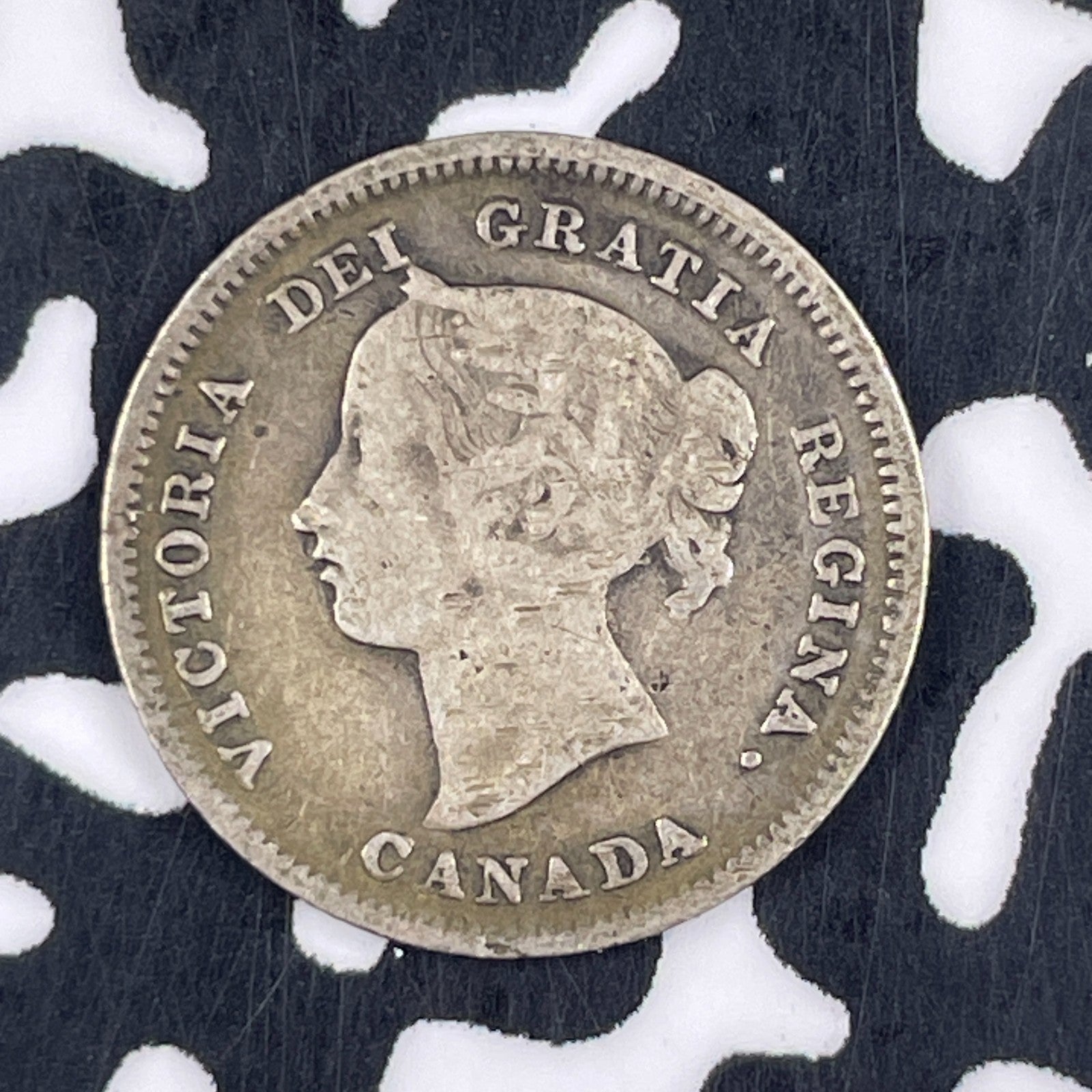 1899 Canada 5 Cents Lot#F4272 Silver!