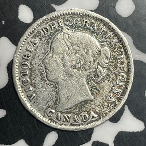 1888 Canada 5 Cents Lot#T2648 Silver!