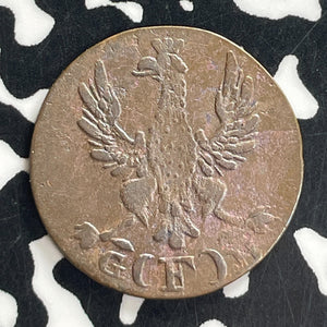 1819-F Germany Frankfurt 1 Heller Lot#T7623 High Grade! Beautiful!