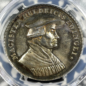 1819 Switzerland Zurich Reformation 300th Ann. Medal PCGS SP58 Lot#G7157 Silver!