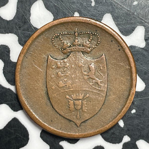 1815 Denmark 3 Skilling Lot#T6437 KM#Tn5