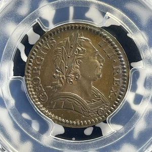 1771 Great Britain Farthing PCGS PR64BN Lot#G955 Proof! Very Scarce! S-3775