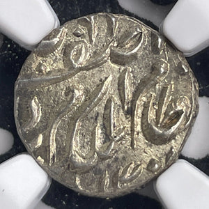 (1870-1903) India Hyderabad 1/4 Rupee NGC MS65 Lot#G9617 Silver! Top Graded!