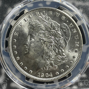 1904-O U.S. $1 Morgan Dollar PCGS MS64 Lot#G430 Silver! Choice UNC!