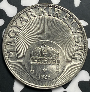 1926 Hungary 10 Filler Lot#T9404 Nice!