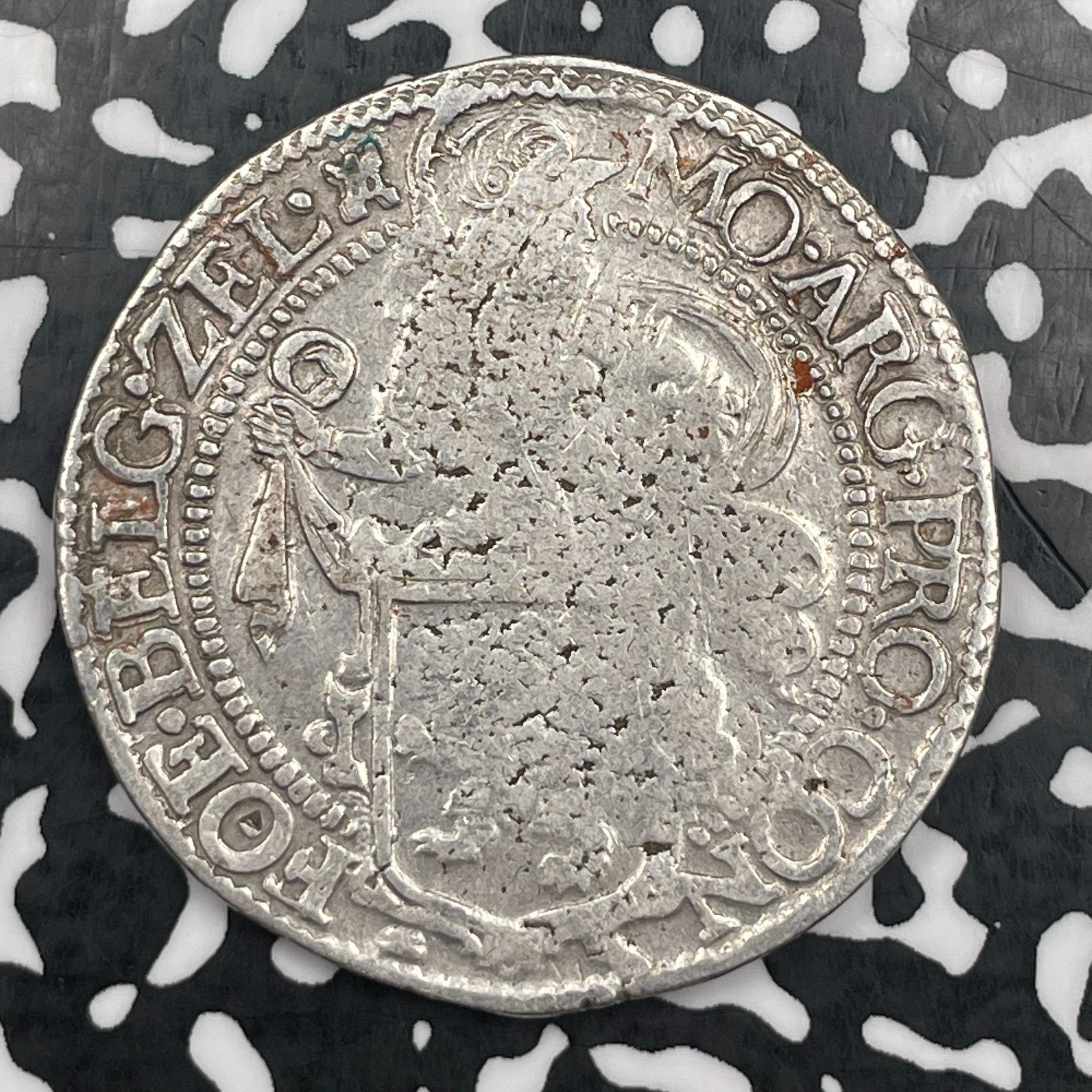 1616 Netherlands 1 Leeuwendaalder Lot#JM2046 Large Silver!