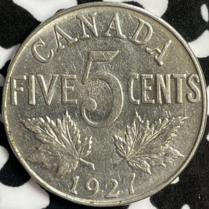 1927 Canada 5 Cents Lot#D9171 Nice!