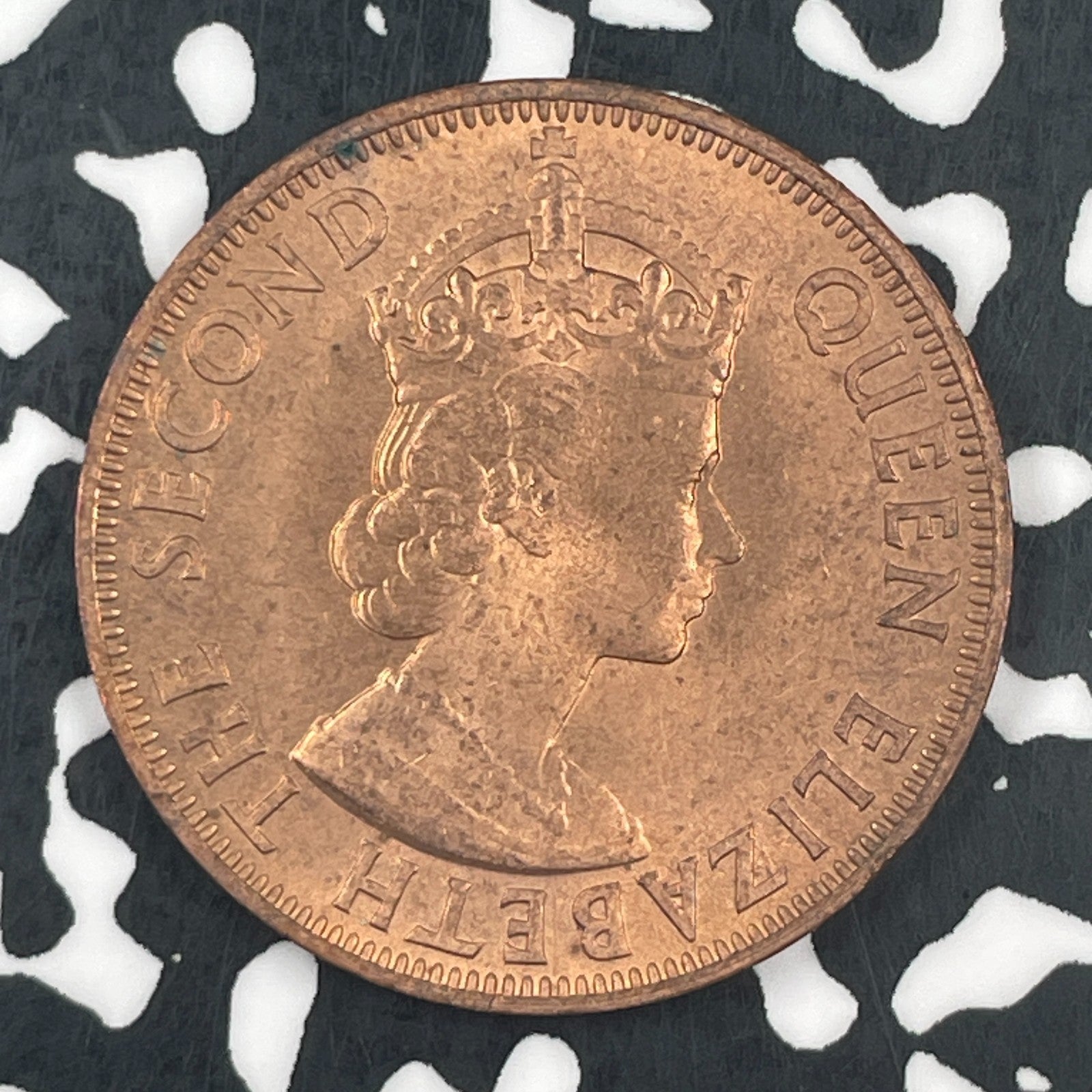 1964 Seychelles 5 Cents Lot#F7815 High Grade! Beautiful!