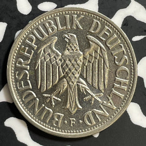 1959-F West Germany 1 Mark Lot#E6975 Nice!