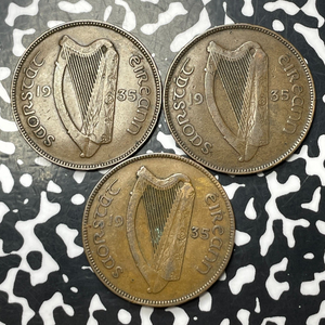 1935 Ireland 1 Penny (3 Available) (1 Coin Only)