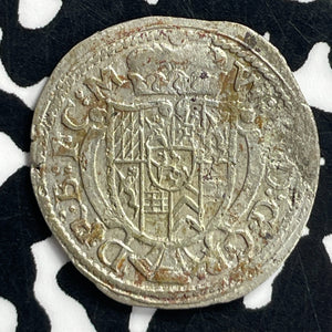 1625 Germany Pfalz-Neuburg 2 Kreuzer Lot#T7042 Silver! Nice! KM#40