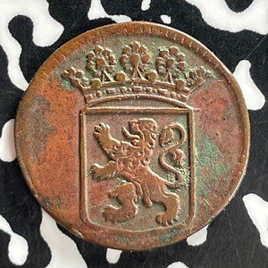 1743 Netherlands East Indies Holland 1 Duit Lot#T7473