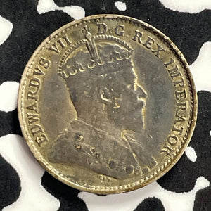 1903-H Canada 5 Cents Lot#T9489 Silver!