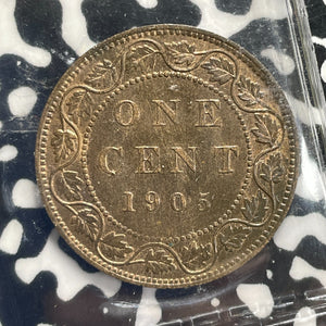 1905 Canada Large Cent ICCS MS62RB Lot#OV1592 Nice UNC!