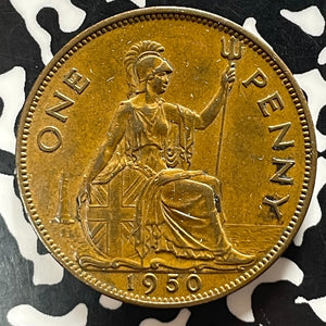 1950 Great Britain 1 Penny Lot#T5191 Key Date! Nice!