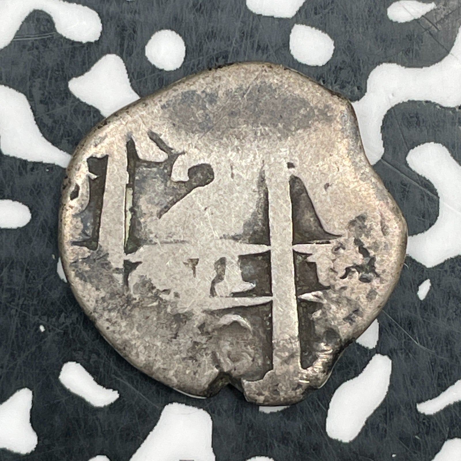 (17)68 Bolivia Cob 2 Reales Lot#JM1749 Silver!