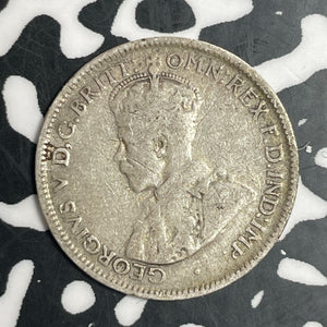 1926 Australia 6 Pence Sixpence Lot#T3333 Silver!