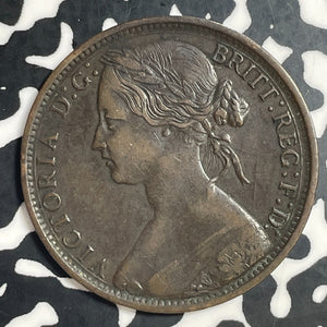 1862 Great Britain 1 Penny Lot#T3788 Nice!