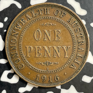 1916-I Australia 1 Penny Lot#E7435