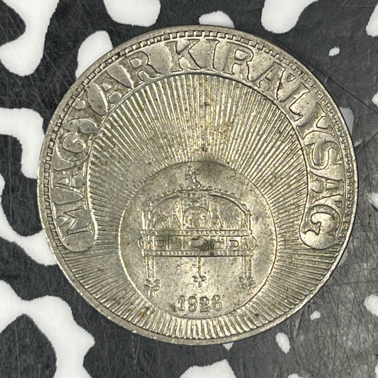 1926 Hungary 20 Filler Lot#C7156 High Grade! Beautiful!