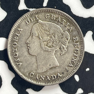 1893 Canada 5 Cents Lot#T7908 Silver! Nice!