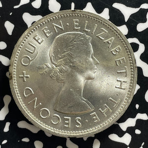 1953 Southern Rhodesia 1 Crown Lot#JM0133 Silver! High Grade! Beautiful!