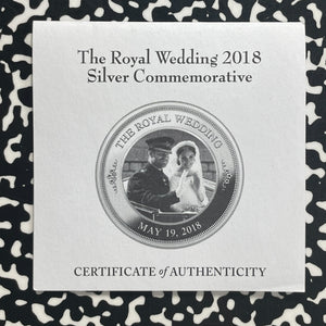 2018 G.B. Royal Wedding 2x Coin Silver Proof Set Lot#B2497 With Case & C.O.A.
