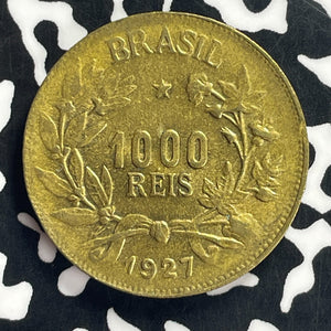 1927 Brazil 1000 Reis Lot#T9166