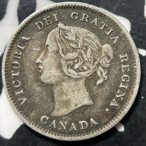 1894 Canada 5 Cents Lot#JM8596 Silver! Nice! Key Date!