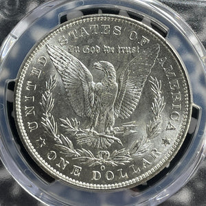 1904-O U.S. $1 Morgan Dollar PCGS MS62 Lot#G422 Silver! Choice UNC!