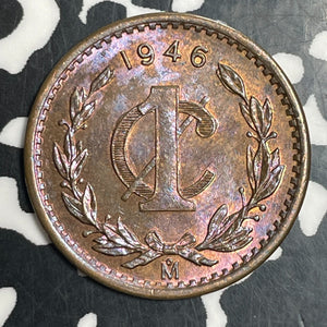 1946-Mo Mexico 1 Centavo Lot#T2760 High Grade! Beautiful!