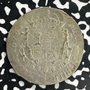 1676 Germany Mecklenburg-Schwerin 2/3 Thaler Lot#JM0092 Silver! Scarce! DAV-667