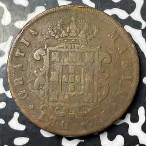 1849 Portugal 20 Reis Lot#E7786 Rim Nicks