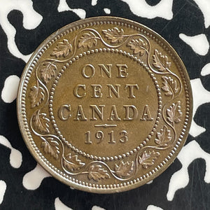 1913 Canada Large Cent Lot#T7633 High Grade! Beautiful!