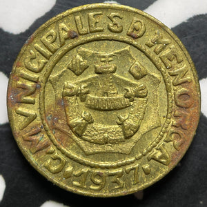 1937 Spain Civil War Menorca 5 Centimos Lot#MK316