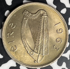 1963 Ireland 1 Florin Lot#T9852 High Grade! Beautiful!
