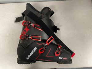 Lange SX 90 Red & Black Size 30.5 Snowboarding Boots, Barely Used, With Box