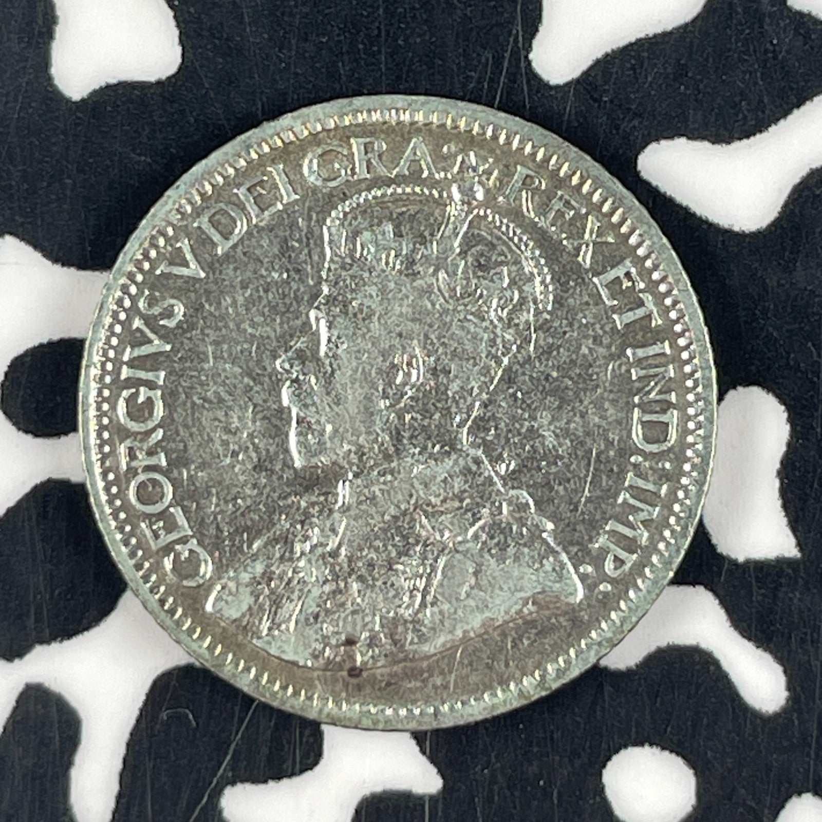 1913 Canada 10 Cents Lot#F1581 Silver! Old Cleaning