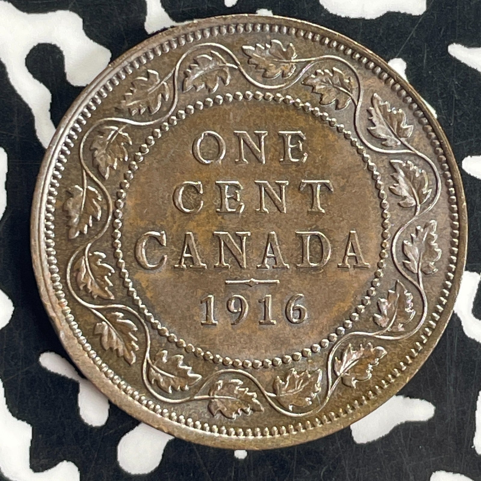 1916 Canada Large Cent Lot#T8392 High Grade! Beautiful!